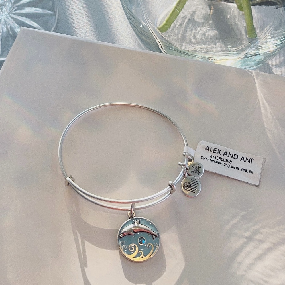 NWT ALEX AND ANI DOLPHIN BRACELET